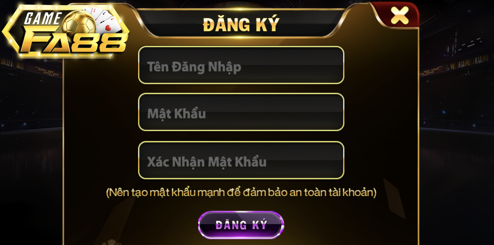 Đăng Ký FA88 - Thao Tác Nhanh Chóng Chỉ Trong Vài Phút - tixenu