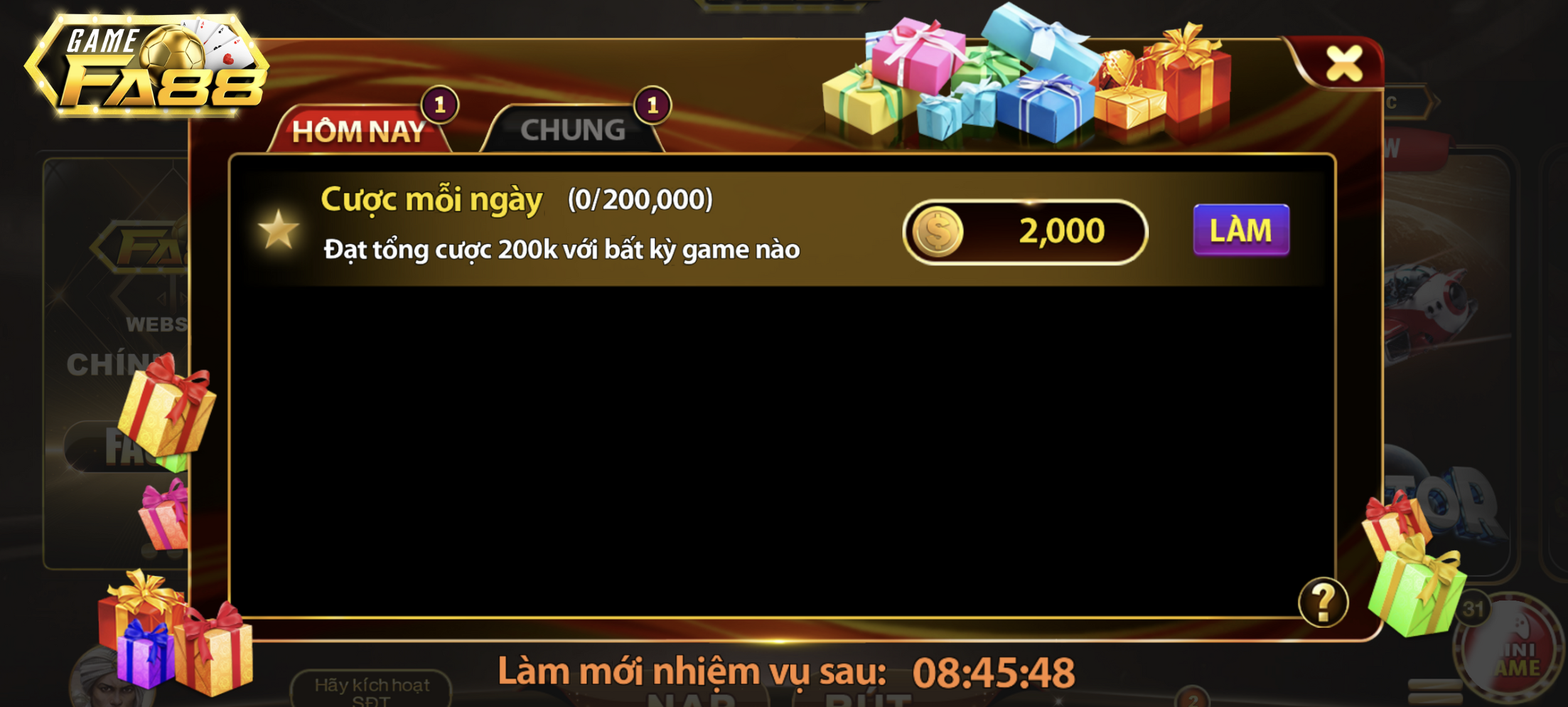 Khuyến Mãi FA88 Cực Khủng - Cơ Hội Nâng Cao Phần Thắng - tixenu