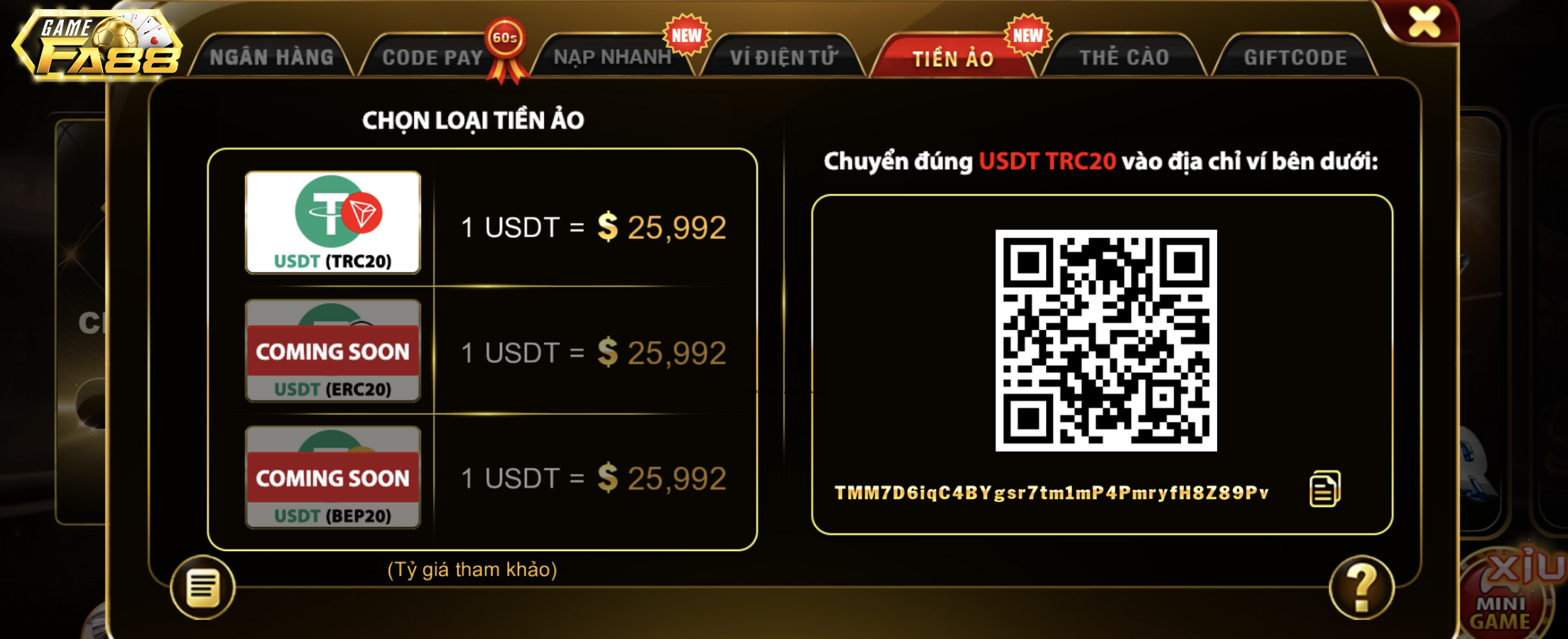 Nạp Tiền FA88 - Hướng Dẫn Chi Tiết Qua 5 Phương Thức Phổ Biến Nhất - tixenu
