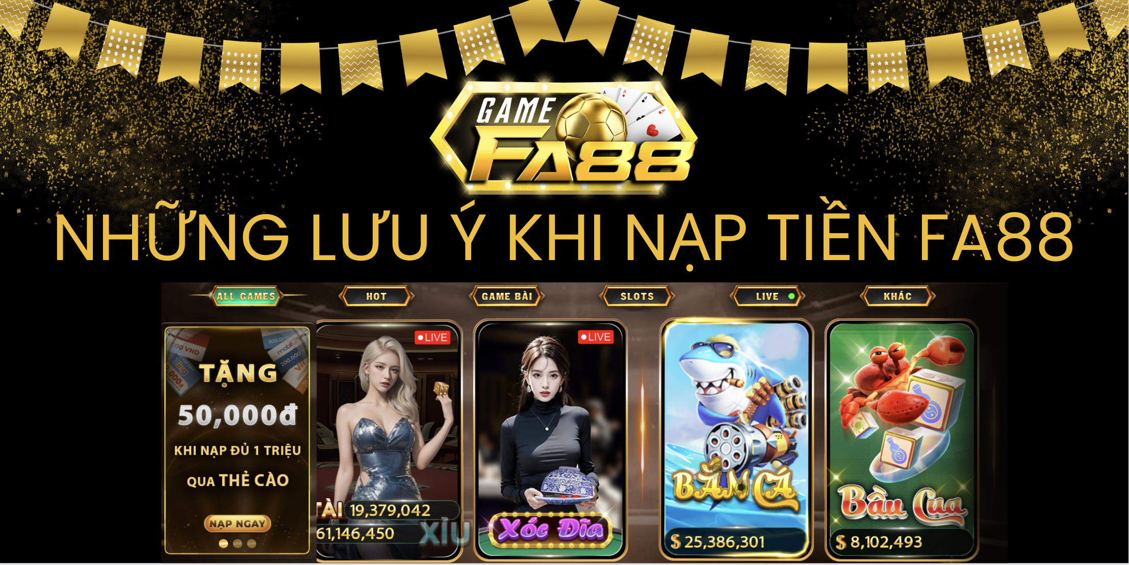 Nạp Tiền FA88 - Hướng Dẫn Chi Tiết Qua 5 Phương Thức Phổ Biến Nhất - tixenu