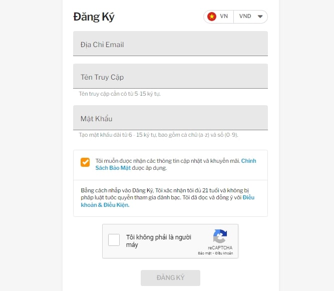 Cách đăng ký tài khoản tại 188Bet chơi cá cược online cho newbie - tixenu